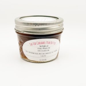Salted Caramel Pear Butter